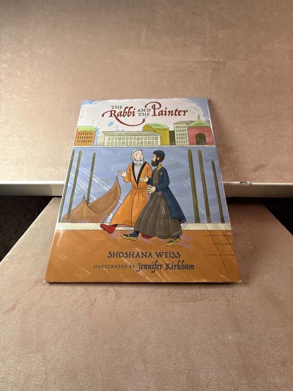 The Rabbi and the Painter by Shoshana Weiss, illustrated by Jennifer Kirkham